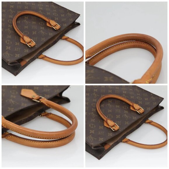 LOUIS VUITTON Monogram Sac Plat Hand Bag M51140 LV Auth BA4419 - Picture 16 of 16